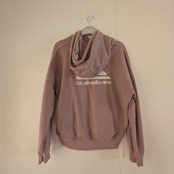 Quiksilver Pink Oversized Long Sleeve Hoodie - Picture 4 of 8